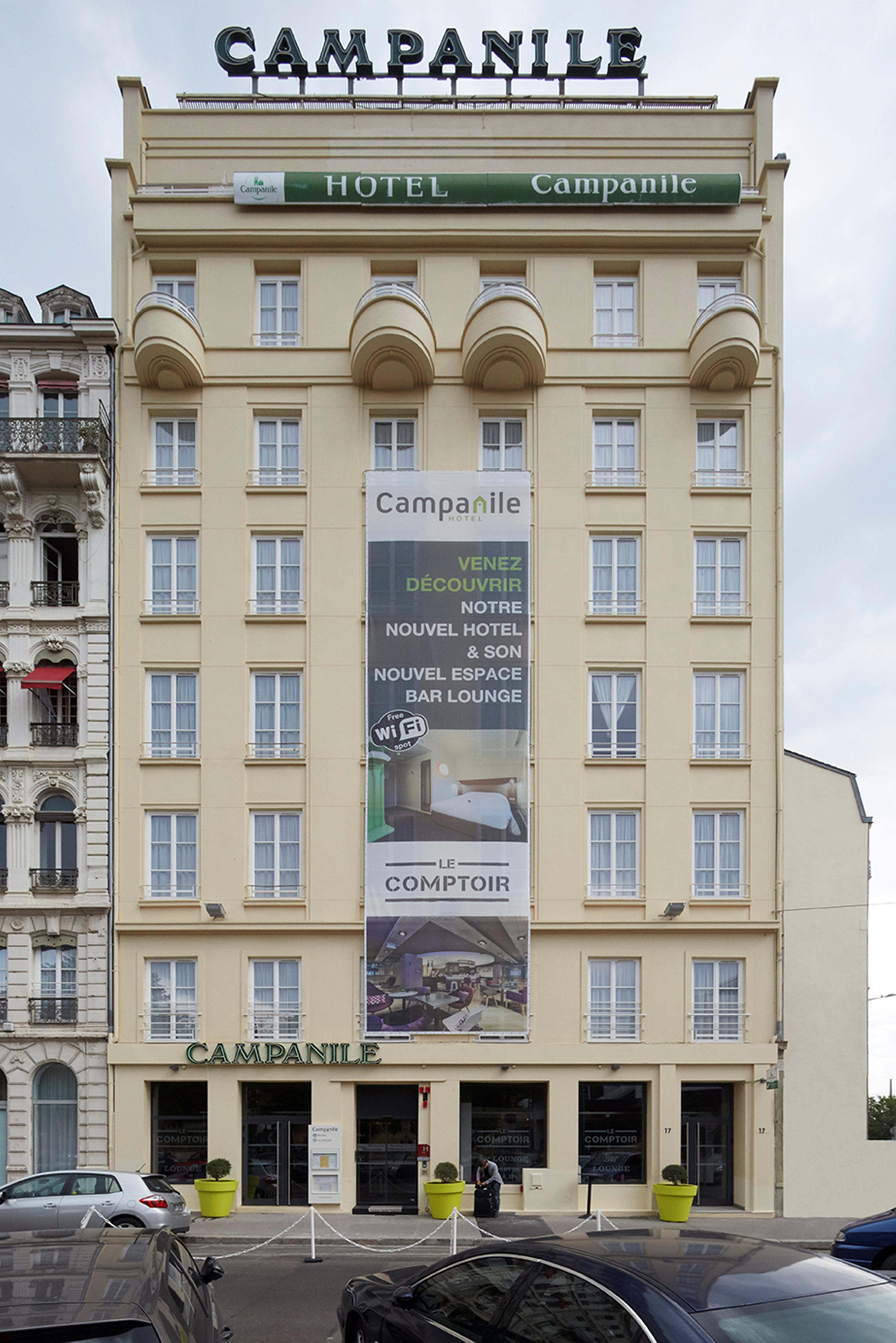 Campanile Lyon Centre - Gare Perrache - Confluence Hotell Exteriör bild
